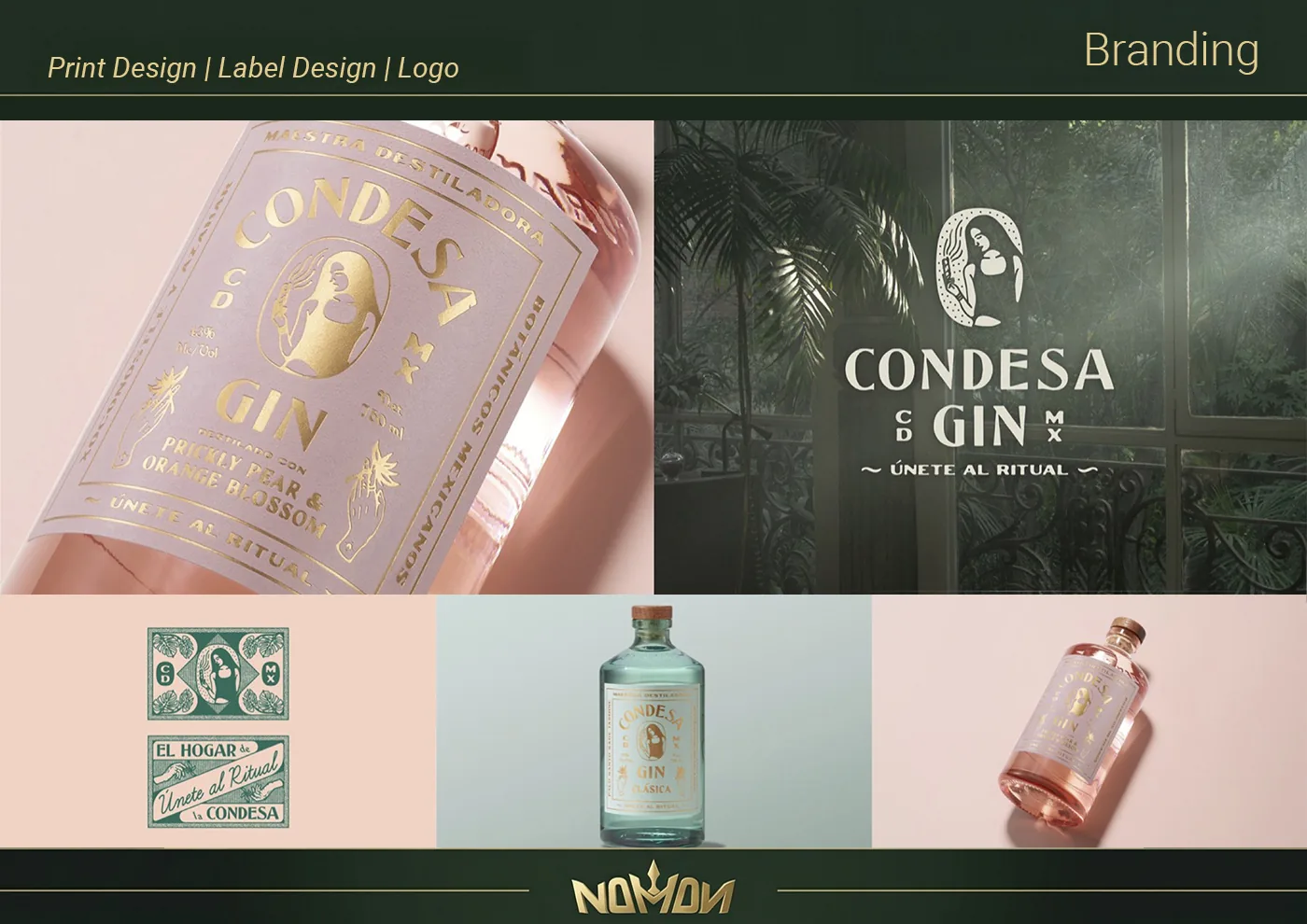 Condesa Gin Label